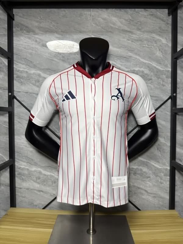Thailand Quality(AAA) 25/26 Arsenal Travel Soccer Jersey (Player)