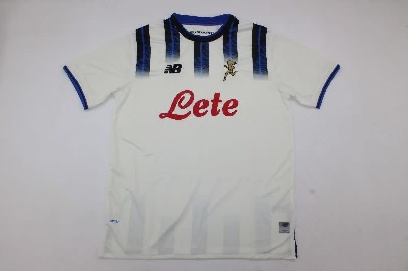 Thailand Quality(AAA) 25/26 Atalanta BC Away Soccer Jersey