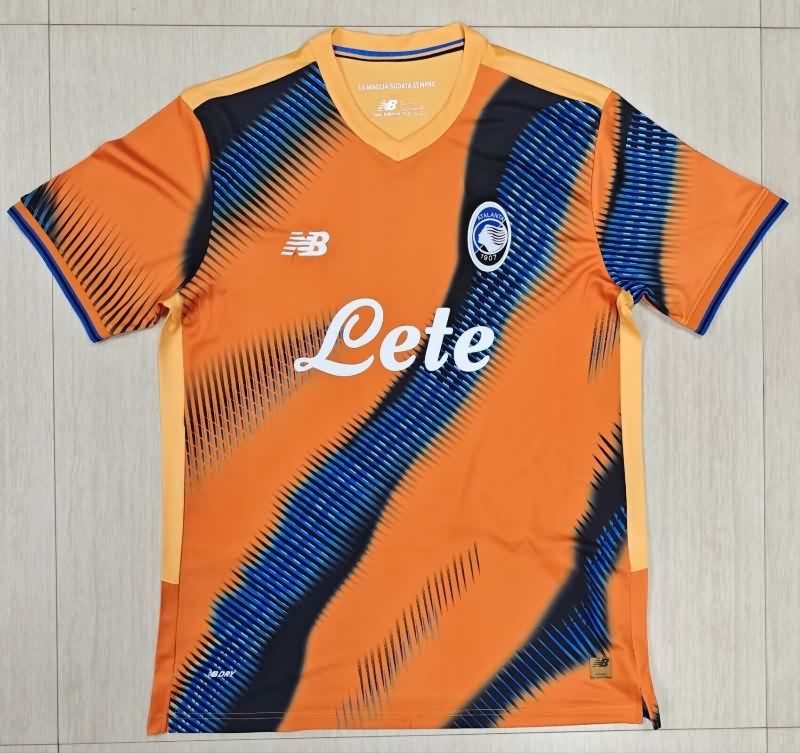 Thailand Quality(AAA) 25/26 Atalanta BC Third Soccer Jersey