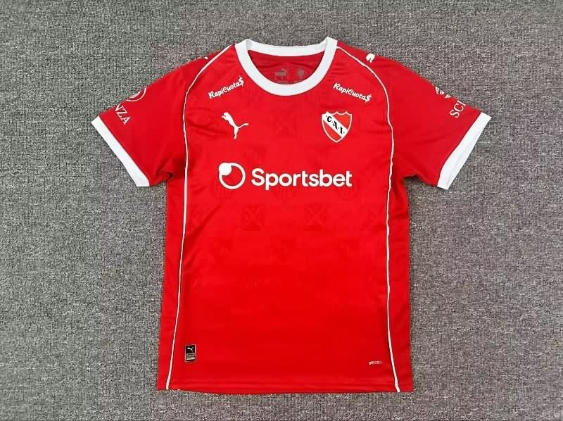 Thailand Quality(AAA) 2026 Atletico Independiente Home Soccer Jersey