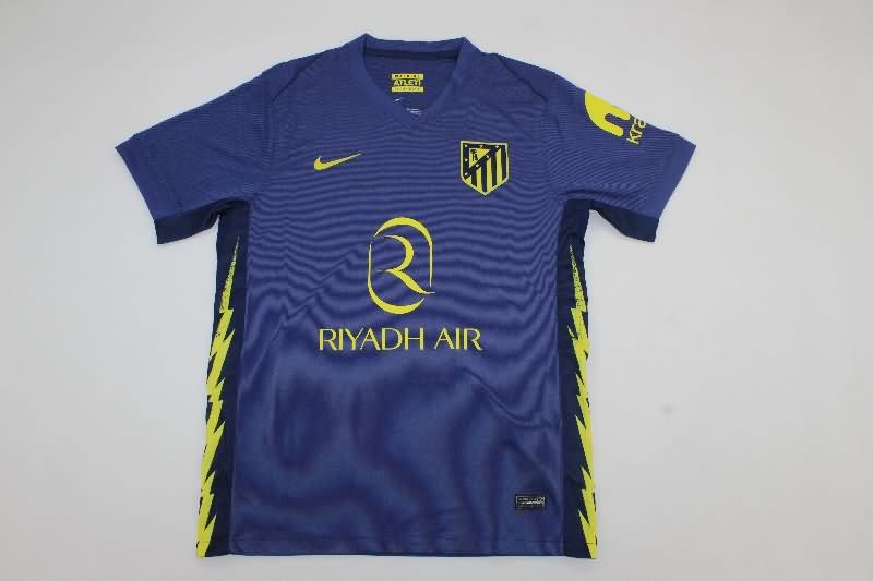 Thailand Quality(AAA) 25/26 Atletico Madrid Away Soccer Jersey