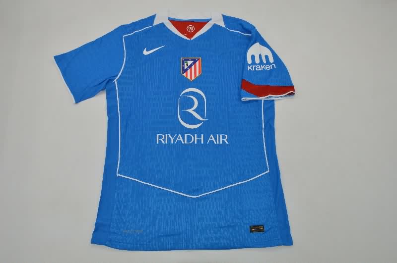 Thailand Quality(AAA) 25/26 Atletico Madrid Third Soccer Jersey (Player)