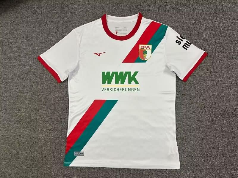 Thailand Quality(AAA) 25/26 Augsburg Home Soccer Jersey