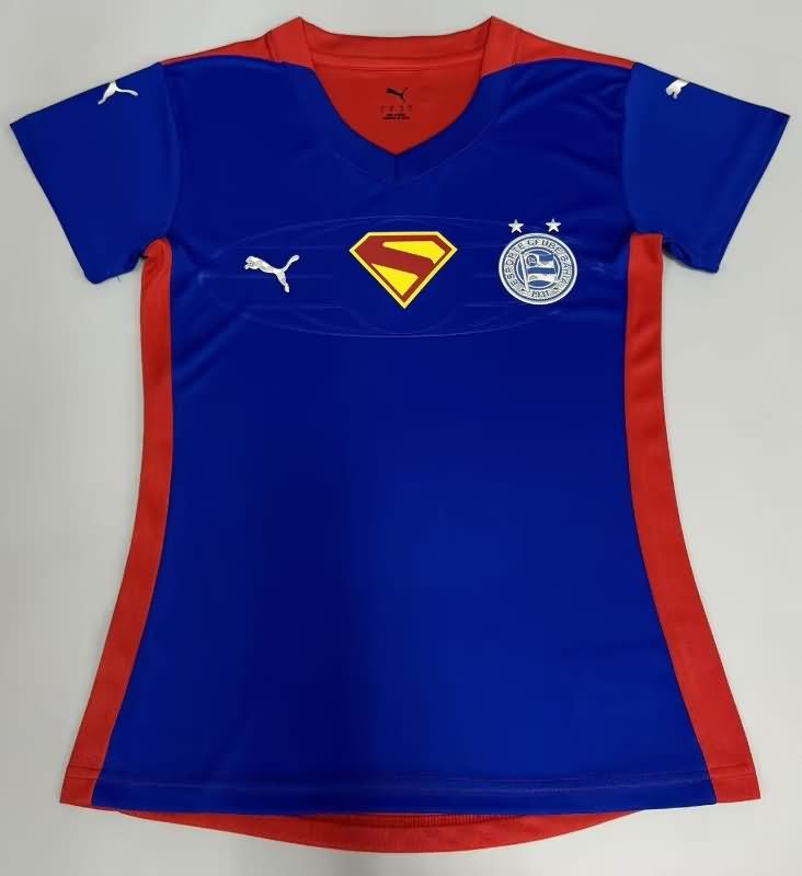 Thailand Quality(AAA) 2025 Bahia Special Women Soccer Jersey