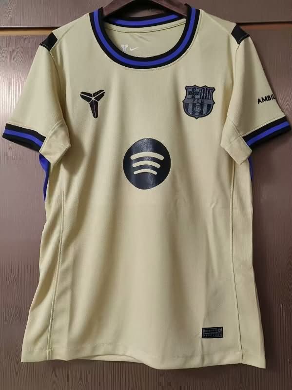 Thailand Quality(AAA) 25/26 Barcelona Away Women Soccer Jersey Leaked