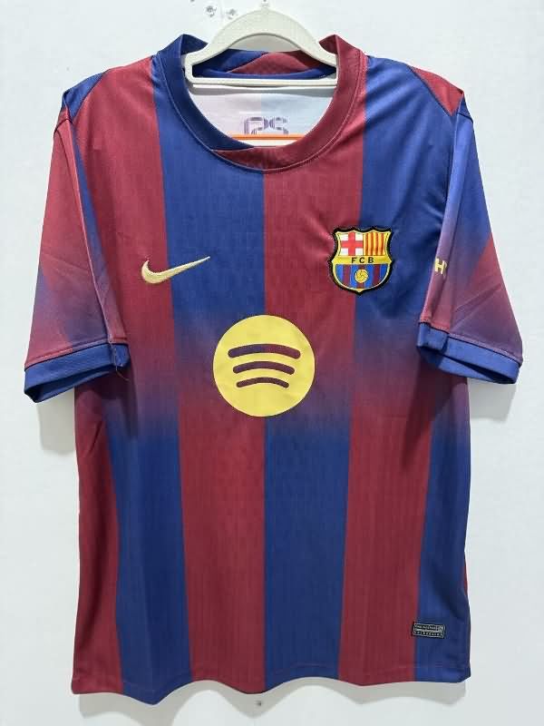 Thailand Quality(AAA) 25/26 Barcelona Home Soccer Jersey Leaked