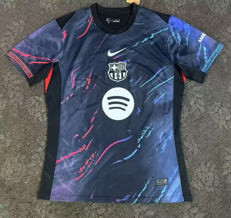 Thailand Quality(AAA) 25/26 Barcelona Training Soccer Jersey 06