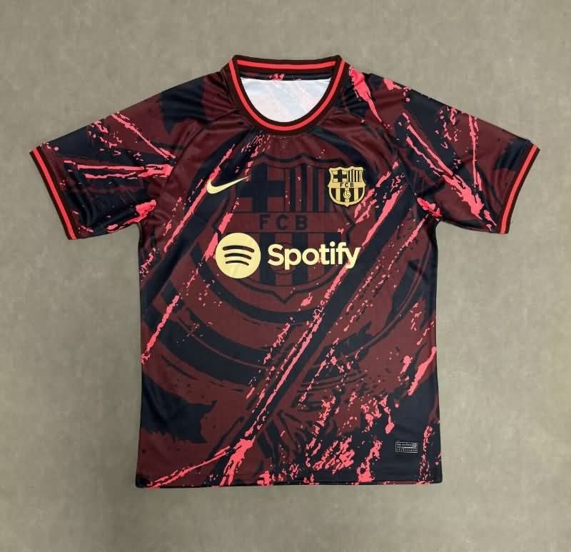 Thailand Quality(AAA) 25/26 Barcelona Training Soccer Jersey 14
