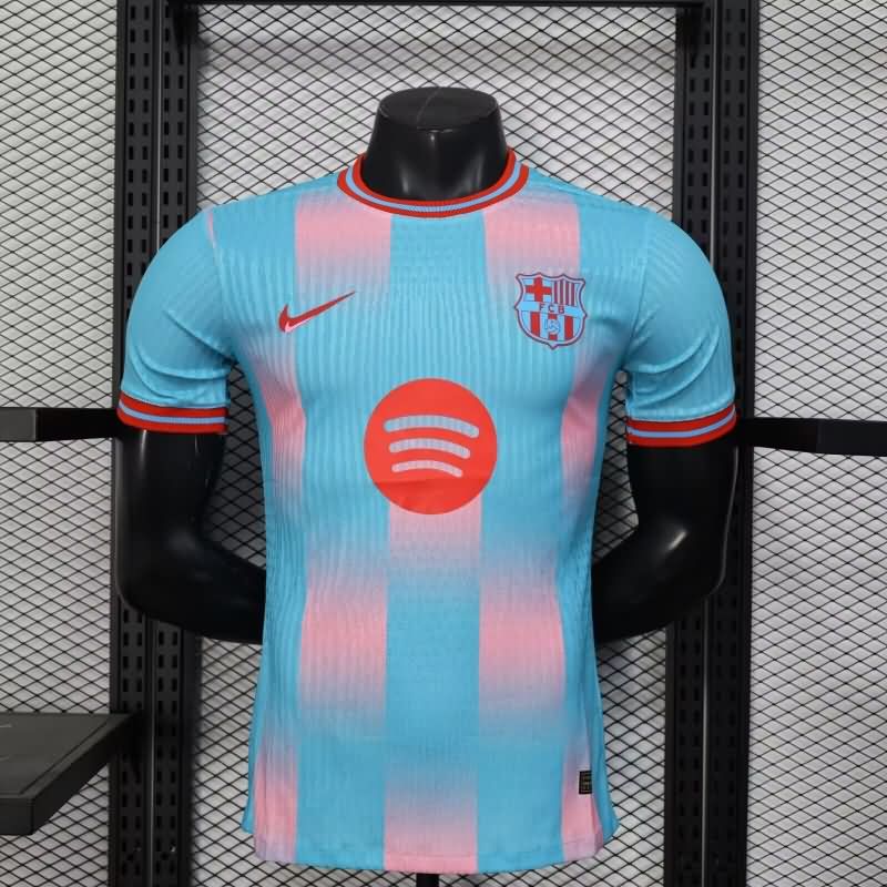 Thailand Quality(AAA) 25/26 Barcelona Training Soccer Jersey (Player) 02