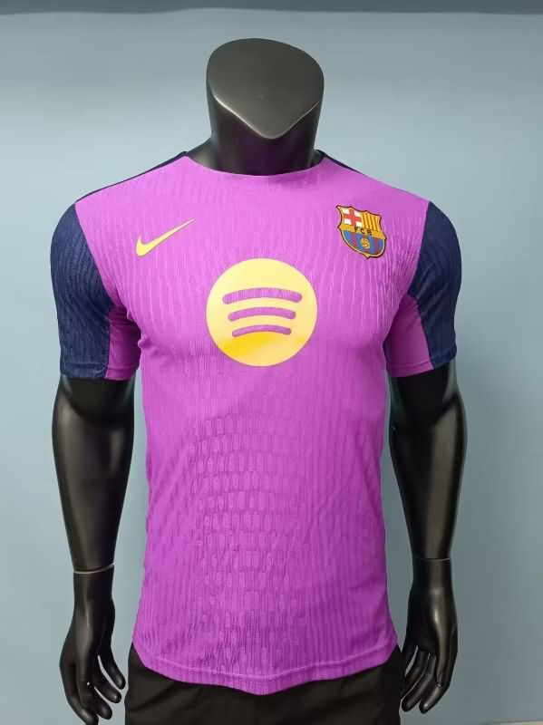 Thailand Quality(AAA) 25/26 Barcelona Training Soccer Jersey (Player) 07
