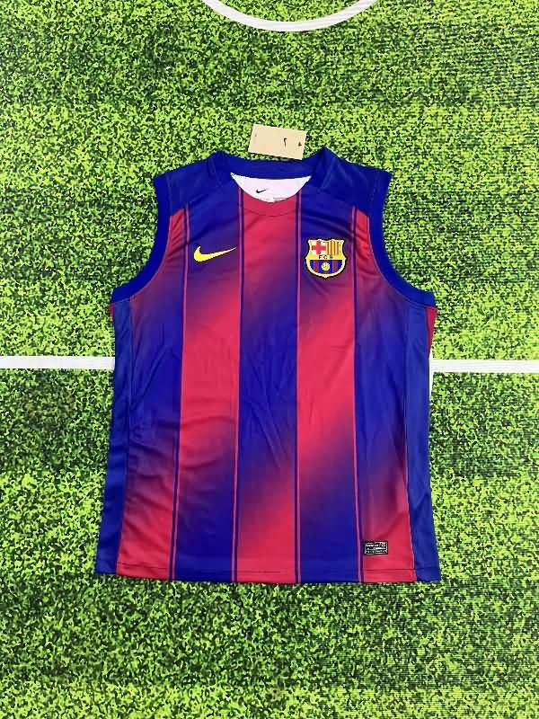 Thailand Quality(AAA) 25/26 Barcelona Training Vest Soccer Jersey