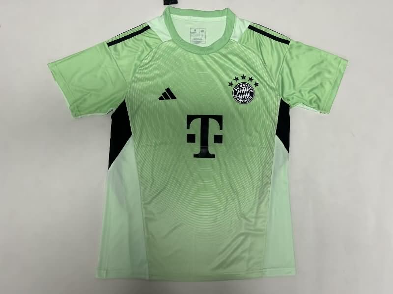 Thailand Quality(AAA) 25/26 Bayern Munich Goalkeeper Green Soccer Jersey