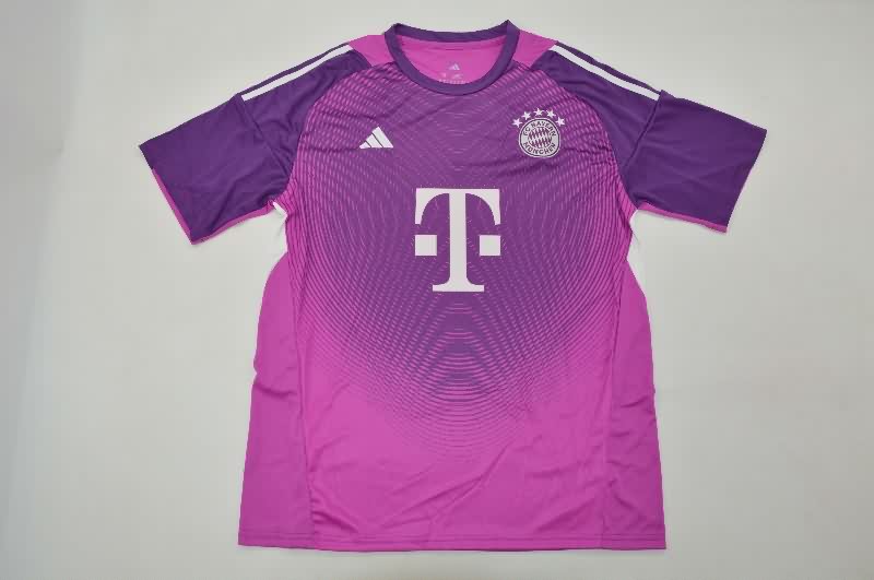Thailand Quality(AAA) 25/26 Bayern Munich Goalkeeper Purple Soccer Jersey