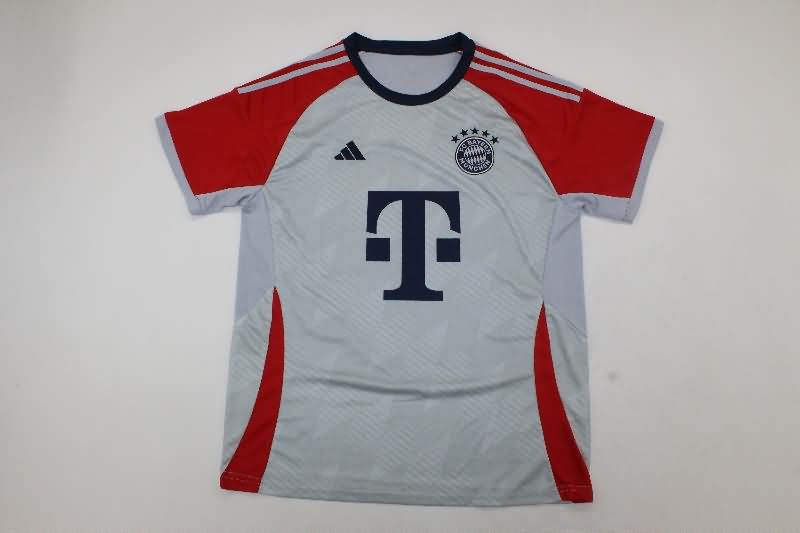 Thailand Quality(AAA) 25/26 Bayern Munich Grey Soccer Jersey