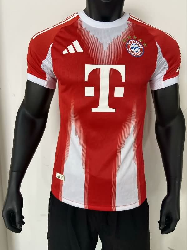 Thailand Quality(AAA) 25/26 Bayern Munich Home Soccer Jersey (Player)