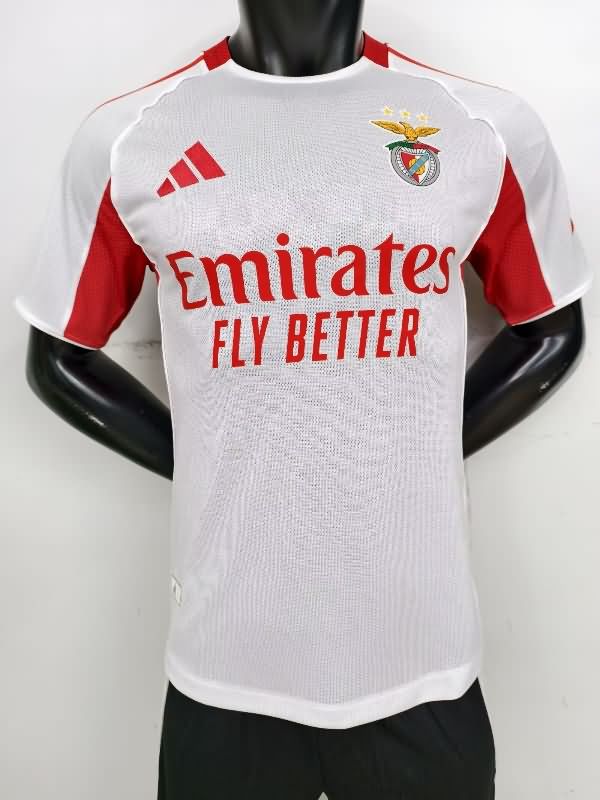 Thailand Quality(AAA) 25/26 Benfica Third Soccer Jersey (Player)