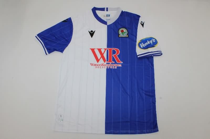 Thailand Quality(AAA) 25/26 Blackburn Home Soccer Jersey