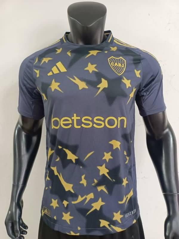 Thailand Quality(AAA) 2025 Boca Juniors Third Soccer Jersey (Player)