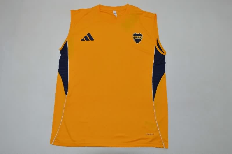 Thailand Quality(AAA) 2025 Boca Juniors Training Vest Soccer Jersey