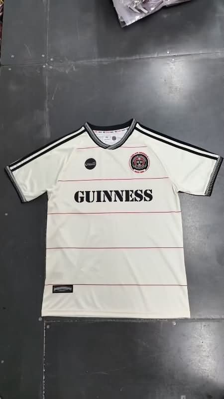 Thailand Quality(AAA) 25/26 Bohemian FC Away Soccer Jersey