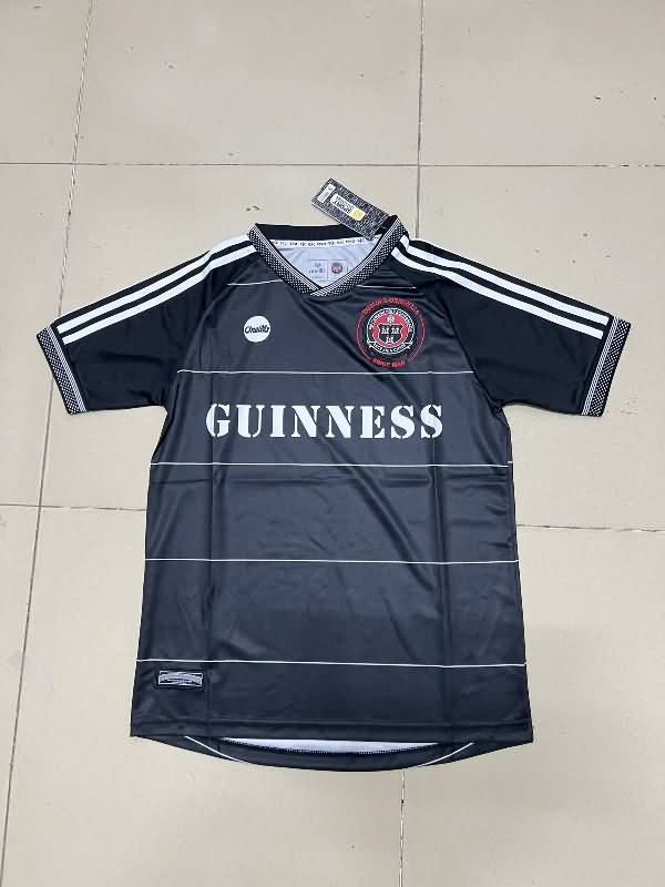 Thailand Quality(AAA) 25/26 Bohemian FC Goalkeeper Black Soccer Jersey