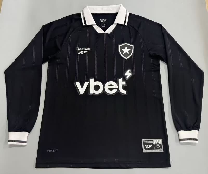 Thailand Quality(AAA) 2025 Botafogo Away Long Sleeve Soccer Jersey