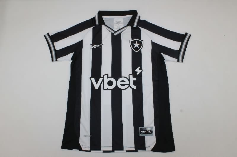 Thailand Quality(AAA) 2025 Botafogo Home Soccer Jersey
