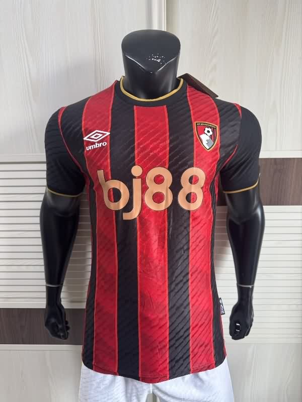 Thailand Quality(AAA) 25/26 Bournemouth Home Soccer Jersey (Player)