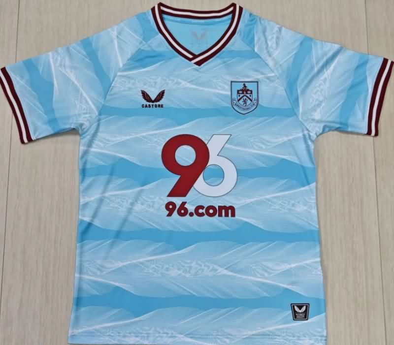 Thailand Quality(AAA) 25/26 Burnley Away Soccer Jersey