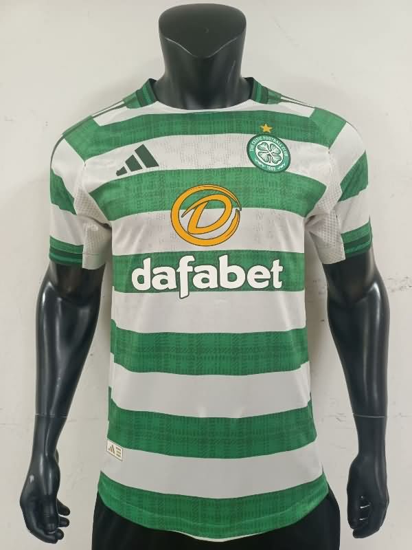 Thailand Quality(AAA) 25/26 Celtic Home Soccer Jersey (Player)
