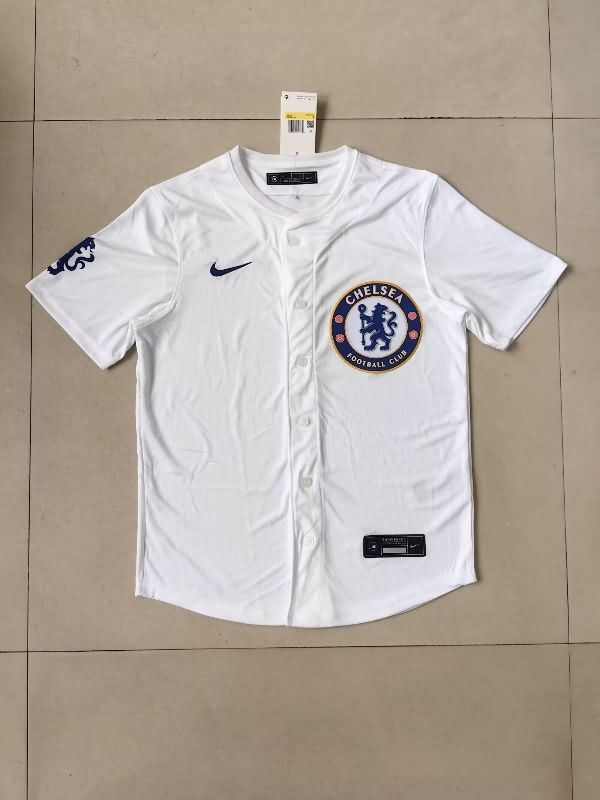 Thailand Quality(AAA) 25/26 Chelsea White Baseball Jersey