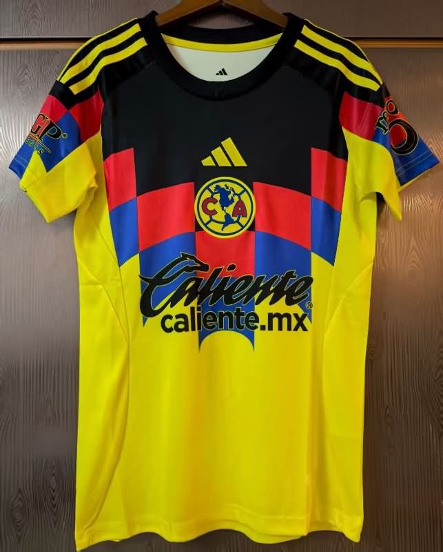 Thailand Quality(AAA) 25/26 Club America Home Women Soccer Jersey