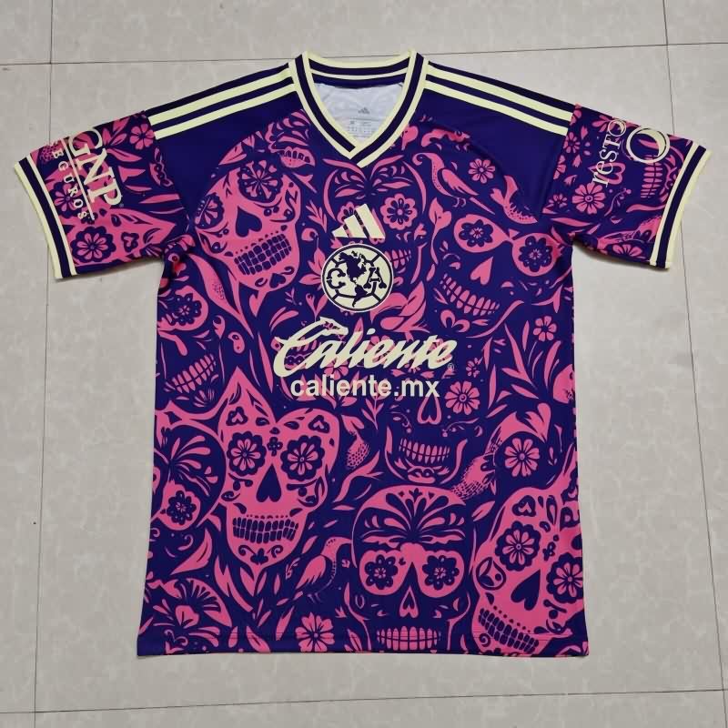 Thailand Quality(AAA) 25/26 Club America Special Soccer Jersey 03