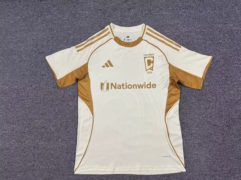 Thailand Quality(AAA) 2025 Columbus Crew Training Soccer Jersey 02