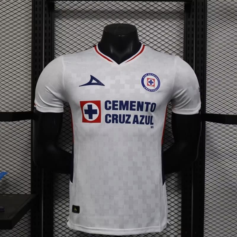 Thailand Quality(AAA) 25/26 Cruz Azul Away Soccer Jersey (Player)