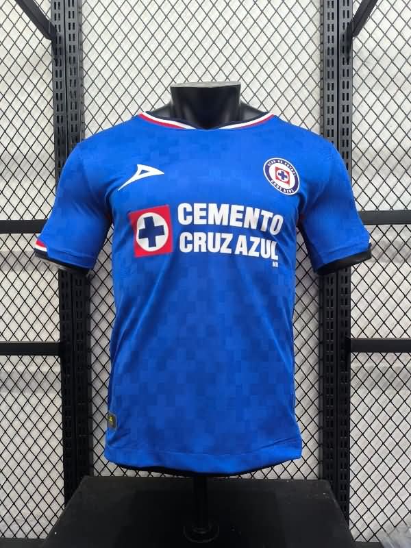 Thailand Quality(AAA) 25/26 Cruz Azul Home Soccer Jersey (Player)