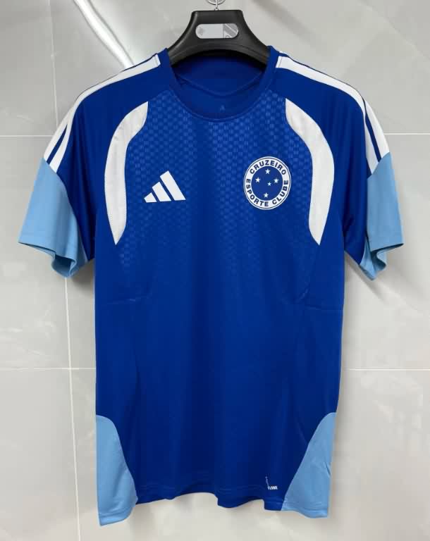 Thailand Quality(AAA) 2025 Cruzeiro Training Soccer Jersey