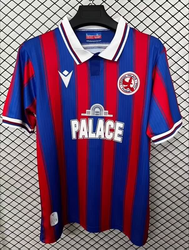 Thailand Quality(AAA) 25/26 Crystal Palace Red Blue Soccer Jersey