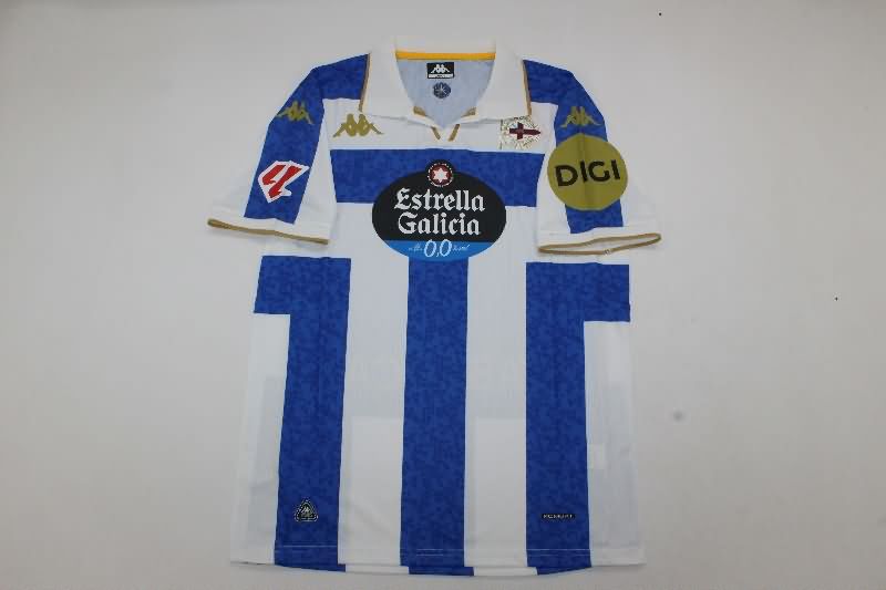 Thailand Quality(AAA) 25/26 Deportivo La Coruna Home Soccer Jersey