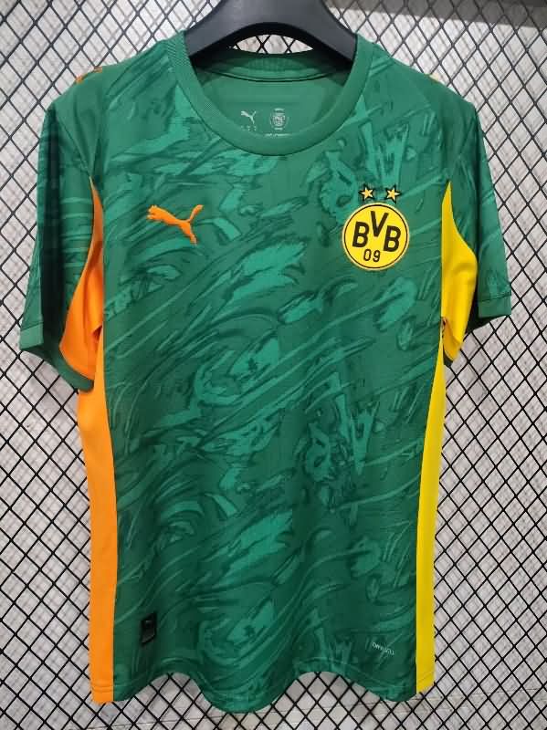 Thailand Quality(AAA) 25/26 Dortmund Green Soccer Jersey