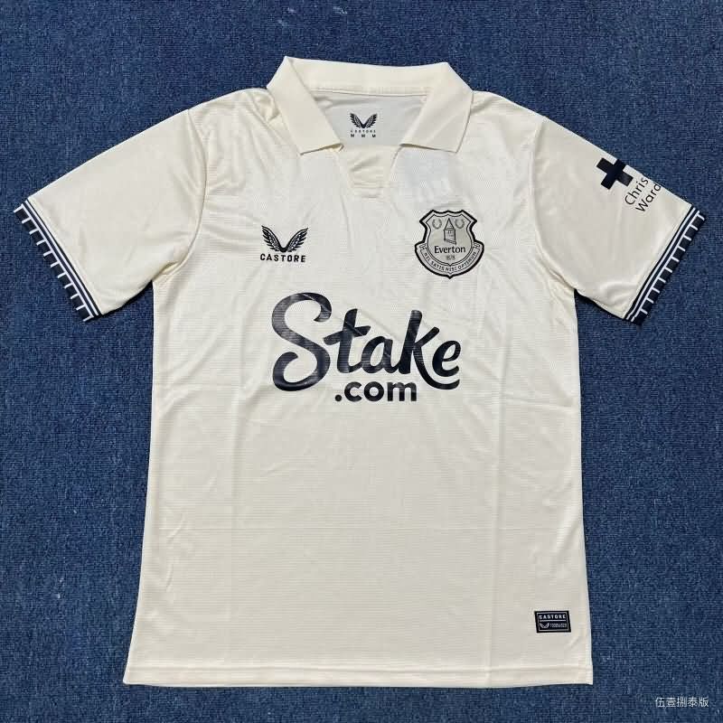 Thailand Quality(AAA) 25/26 Everton Away Soccer Jersey