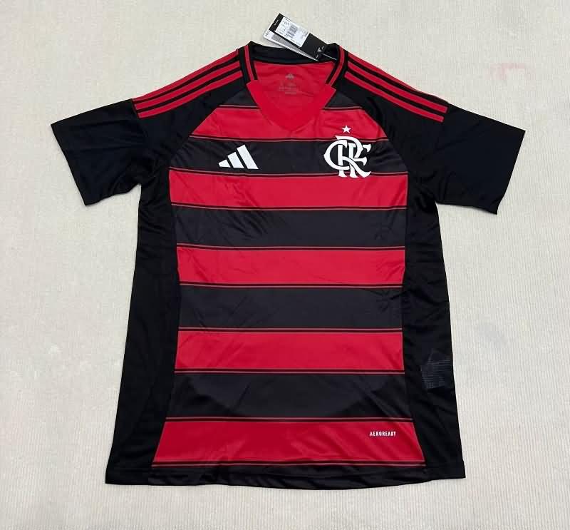 Thailand Quality(AAA) 2025 Flamengo Home Soccer Jersey