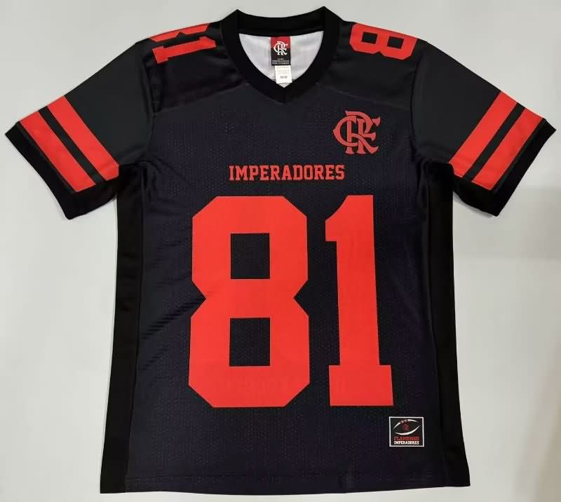 Thailand Quality(AAA) 2025 Flamengo Black NFL Jersey