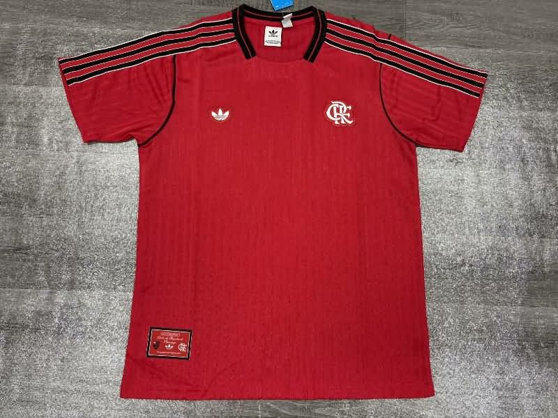 Thailand Quality(AAA) 2025 Flamengo Training Soccer Jersey 02