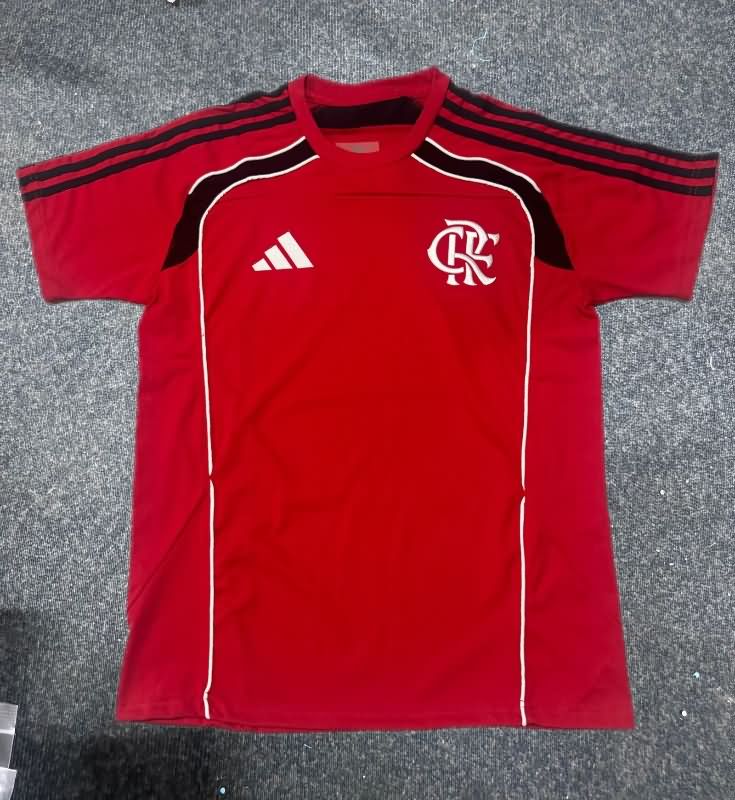 Thailand Quality(AAA) 2025 Flamengo Training Soccer Jersey 03
