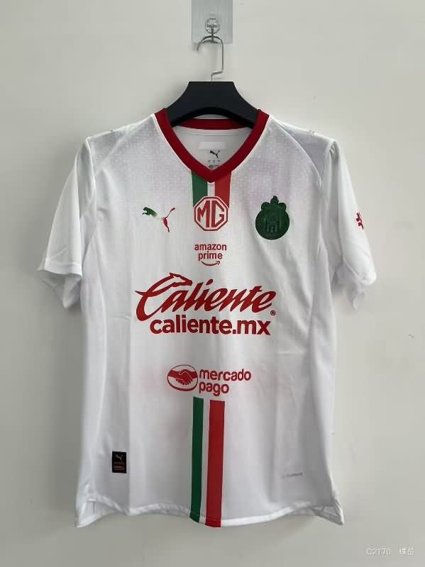 Thailand Quality(AAA) 25/26 Guadalajara Away Soccer Jersey (Player)