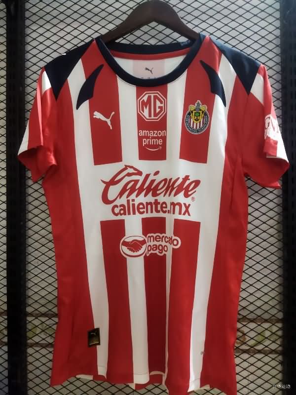 Thailand Quality(AAA) 25/26 Guadalajara Home Women Soccer Jersey