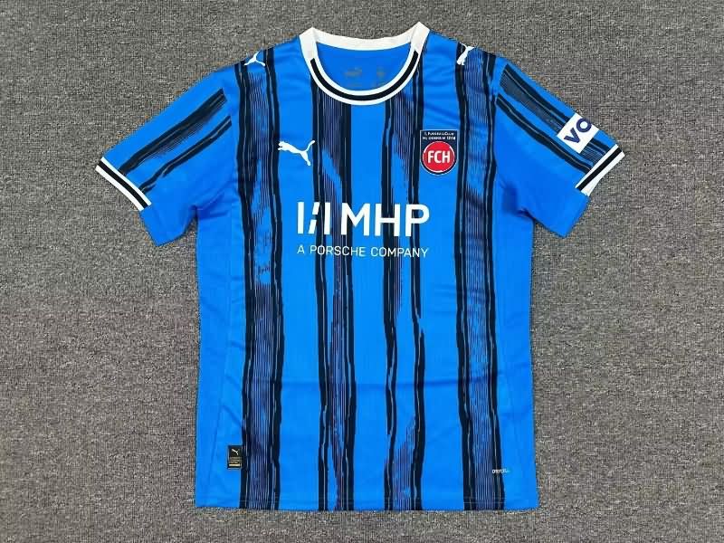 Thailand Quality(AAA) 25/26 Heidenheim Away Soccer Jersey