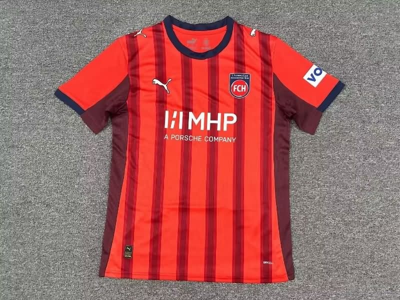 Thailand Quality(AAA) 25/26 Heidenheim Home Soccer Jersey