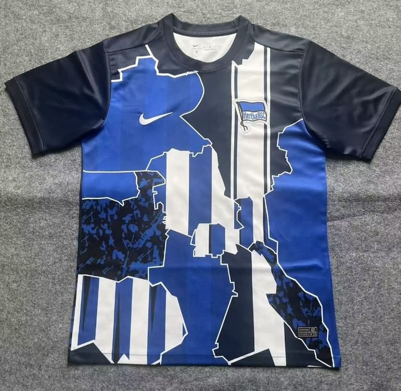 Thailand Quality(AAA) 25/26 Hertha BSC Special Soccer Jersey